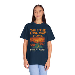 Retro Supertramp Inspired T-Shirt, Vintage Music Tee, Casual Unisex Shirt, Perfect for Road Trips, Gift for Music Lovers