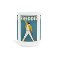 Freddie Mercury On Stage, Three Graphic Image Ceramic Mugs (11oz\15oz\20oz)