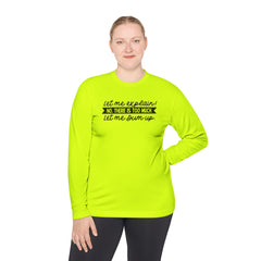 Let me explain. No, there is too much. Let me sum up  - Unisex Lightweight Long Sleeve Tee / Princess Bride / For Him / For Her / Montoya