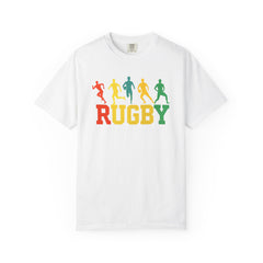 Rugby Players Rainbow Graphic T-Shirt