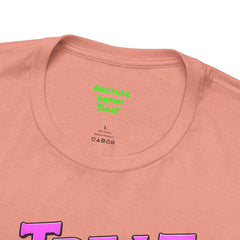 Personalized Treat Dealer T-Shirt — Funny Pet Lover Tee with Girl and Dog on Purple Couch