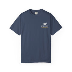 Viking World Tour T-Shirt, Garment-Dyed Apparel, Unisex Graphic Tee, Norse Mythology Gift, Festival Attire, Casual Wear