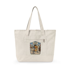 Who Let The Dogs Out  Baldwin Harbor Animal Hospital Canvas Tote — Zippered Tote Bag for Dog Lovers