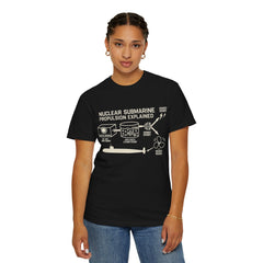 Nautical Science T-Shirt, Unisex Graphic Tee, Marine Themed Apparel, Gift for Engineers, Submarine Enthusiast Shirt, Casual Wear