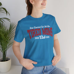 Sleep Deprived Still Alive Tired Moms Club T-Shirt — Funny Vintage Mom Graphic Tee