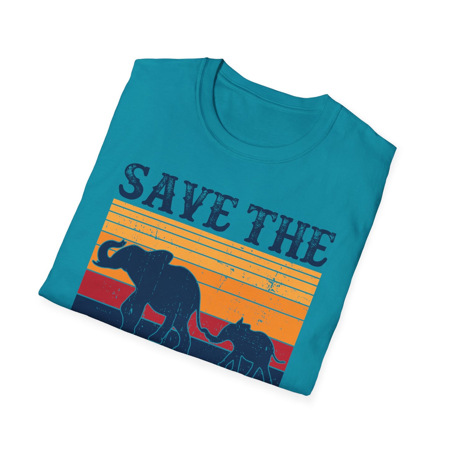 Save the Elephants Unisex Softstyle T-Shirt