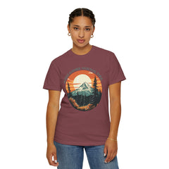 Mount Rainier National Park Graphic, Comfort Colors Soft Relaxed Fit Unisex Garment-Dyed T-shirt