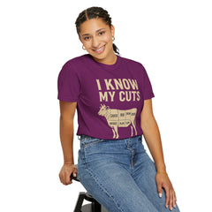 Funny Cow Cuts Unisex T-Shirt - Gift for Meat Lovers, BBQ Parties