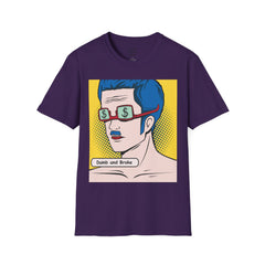 Dumb And Broke Guy Unisex Softstyle T-Shirt  Pop Art