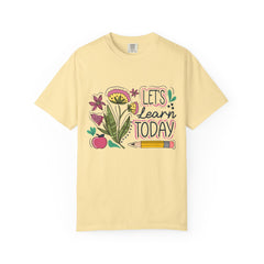Floral Teacher T-Shirt - Comfort Colors Soft