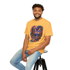 Mystical Psychedelic Moonlit Forest T-Shirt