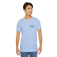 Dog Dad T-Shirt — Personalized Your Dog Image  Tee (Custom Name)