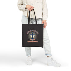 Faith Family Freedom Tote | Patriotic, Faith-based July 4th Vintage Americana