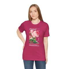 Rose Definition Unisex Tee - Symbol Of Romance, Love, Beauty And Courage