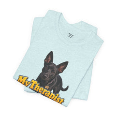 My Therapist Has A Wet Nose Personalized with your dog(s) image T-Shirt