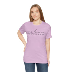 PS I LOVE YOU - Unisex Jersey Short Sleeve Tee
