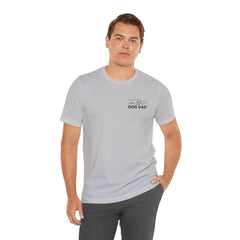 Dog Dad T-Shirt — Personalized Your Dog Image  Tee (Custom Name)