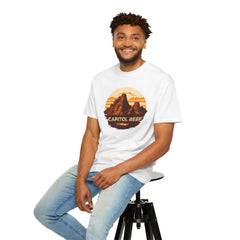 Capitol Reef National Park Graphic, Comfort Colors Soft Relaxed Fit Unisex Garment-Dyed T-shirt