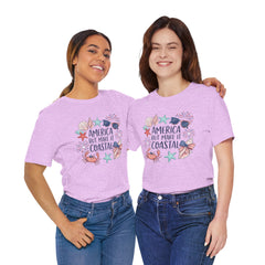 Coastal Fourth of July Tee – "America But Make It Coastal" Graphic T-Shirt