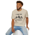 Camp The Catskillsi Unisex Softstyle T-Shirt  Catskill Mountains New York