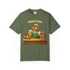 Golden Retriever Brewer Beer T-Shirt — Cute Brew-Dog Graphic Tee