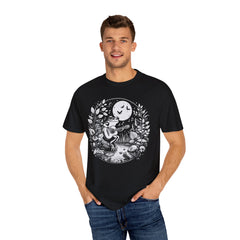 Frog Guitarist Retro Graphic Shirt