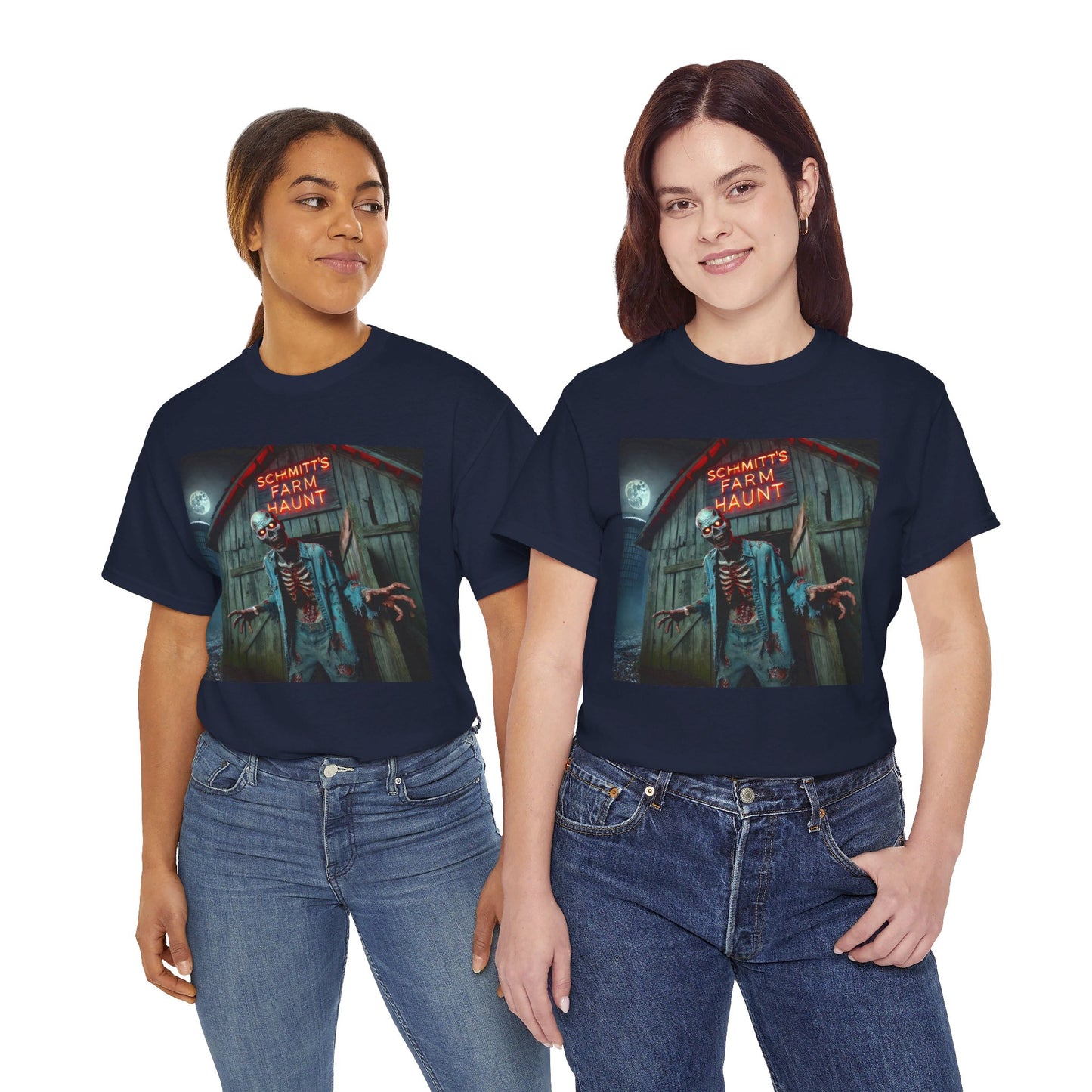 BARN ZOMBIE! Graphic Unisex Heavy Cotton Tee