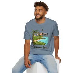 I NEED Vitamin Sea Unisex Softstyle T-Shirt