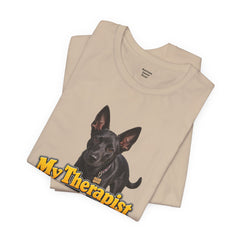 My Therapist Has A Wet Nose Personalized with your dog(s) image T-Shirt