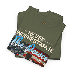 Female Veteran Pride T-Shirt — Gift for Her (Army, Navy, Air Force, Marines)