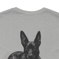 Dog Mom T-Shirt — Personalized Your Dog Image  Tee (Custom Name)