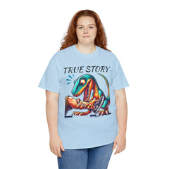 True Story Amputee Dinosaur Humor - Unisex Garment-Dyed T-shirt