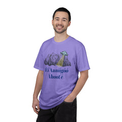 Navajo The Truth Is Out There UFO - Graphic Unisex Garment Dyed Short Sleeve Tee