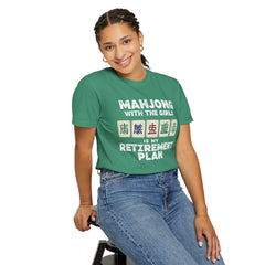Mahjong Retirement Plan Unisex T-Shirt - Fun Gift for Friends