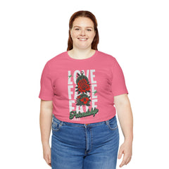 Positive Vibes Love Friendship Unisex Tee - LOVE FAKE FATE