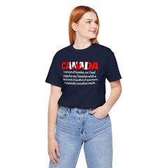 Funny Canadian Tim Hortons reference Tee