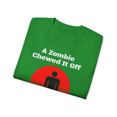 Amputee Zombie Chewed It Off Tee