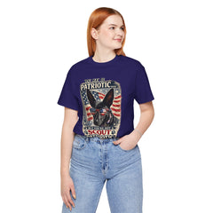 Personalized with your Dogs name and image - Patriotic Dog T-Shirt