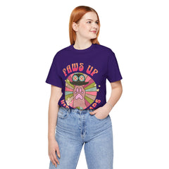 Funny Cat Paws Up Hip Hop Heads - Graphic Tee