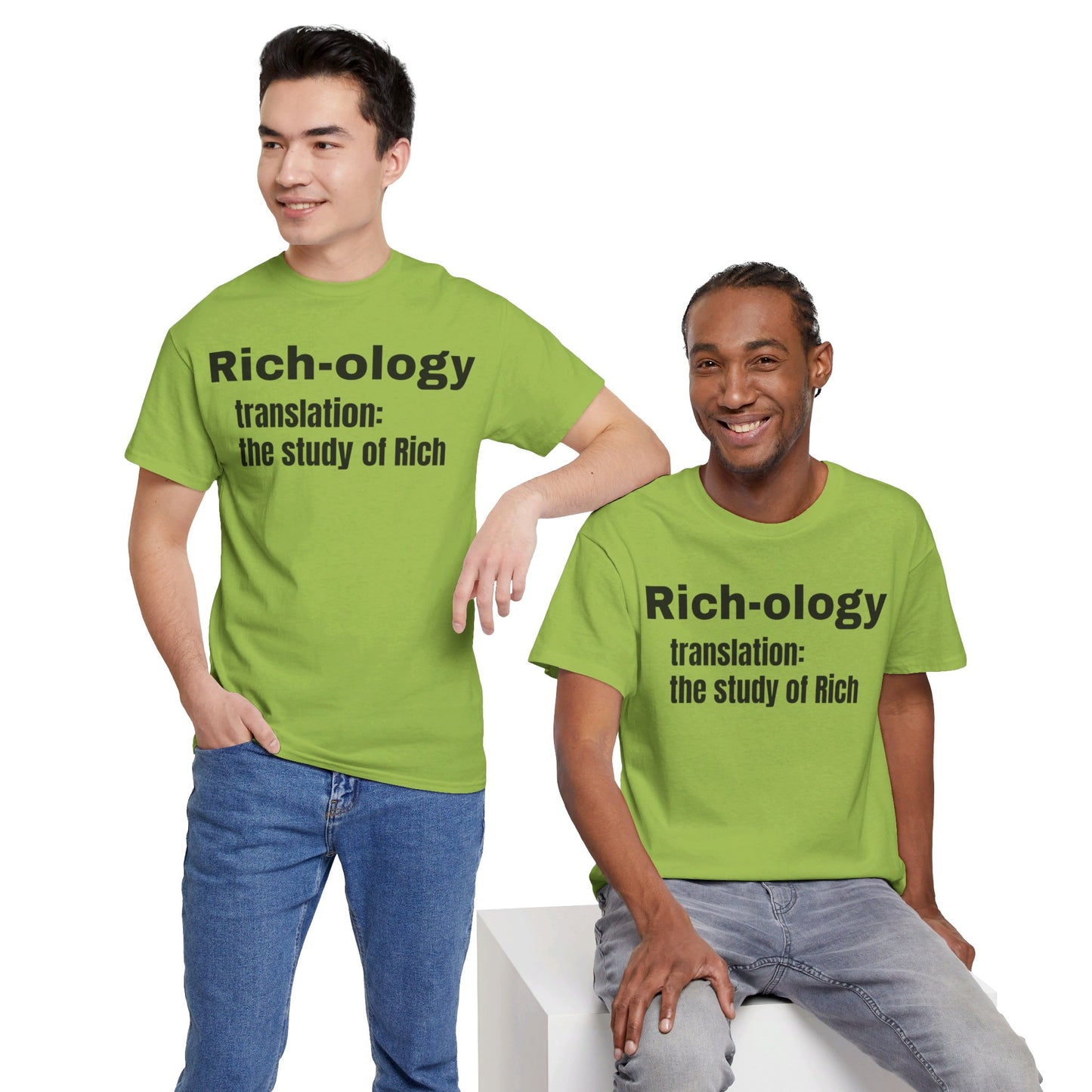 Personalized [Name] - ology - Unisex Heavy Cotton Tee