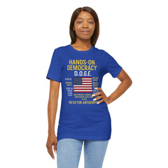 Hands-On Democracy Graphic Tee - Unisex
