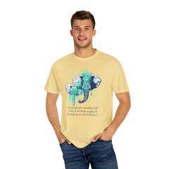 Elephants Graphic  Garment-Dyed T-shirt