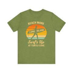 Turtle Beach Vibes Unisex Tee - Surf's Up Long Island | Summer Shirt