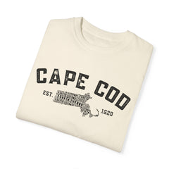 Cape Cod Unisex Garment-Dyed T-Shirt - Vintage Style Tee