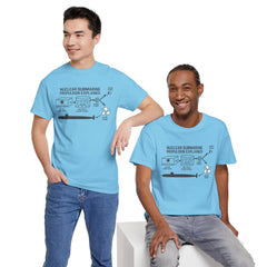 Nuclear Submarine Propulsion Explained Tee, Science Shirt, Geeky Gift, Educational Apparel, STEM Fashion, Nerdy T-Shirt