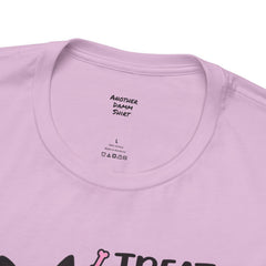 Personalized Your Dog and its name Mother's Day T-Shirt — 'Treats. Walks. Toys. Naps.