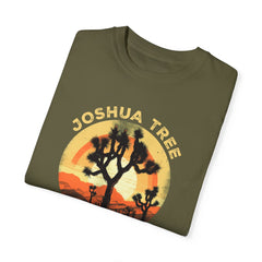 Joshua Tree National Park Graphic, Comfort Colors Soft Relaxed Fit Unisex Garment-Dyed T-shirt
