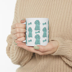 Poodle Ceramic Mug, (11oz, 15oz)
