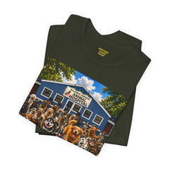 Who Let the Dogs Out? Baldwin Harbor Animal Hospital Graphic Dog Rescue T‑Shirt