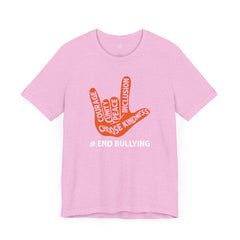 Anti Bullying, Choose Kindness  - Graphic Unisex Jersey Short Sleeve Tee